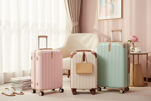 3-Piece Macaron Luggage Set - Hotel