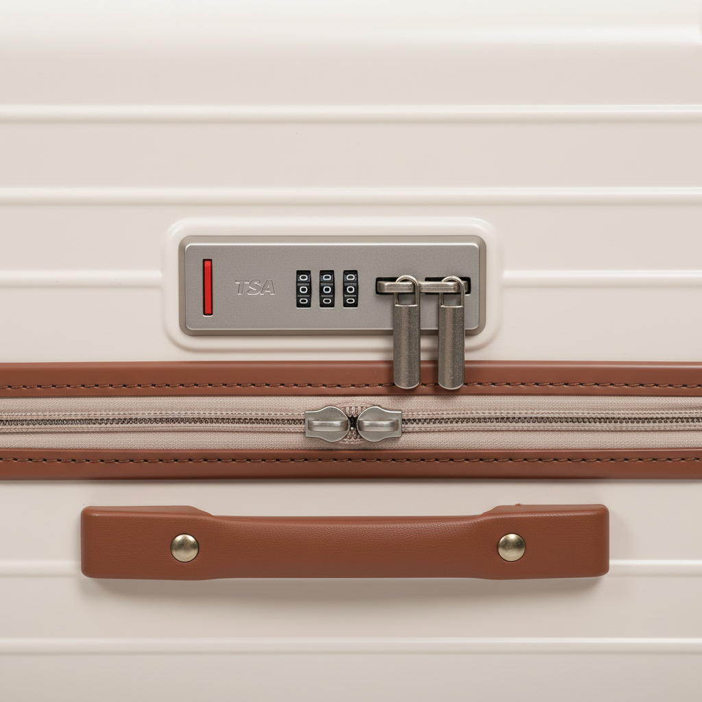 3-Piece Macaron Luggage Set - Detail