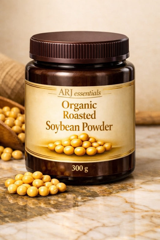 Organic Roasted Soy Bean Powder