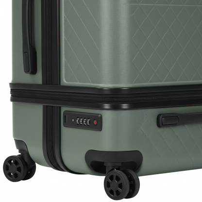 Army Green Luggage - Detail