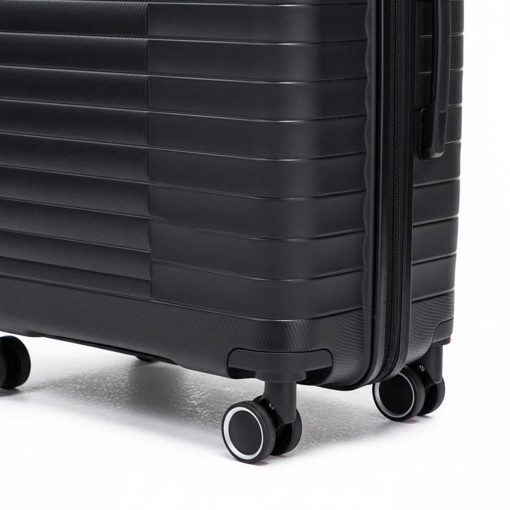 Black PP Luggage - Detail