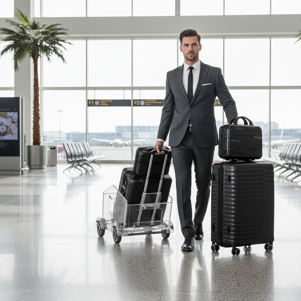 Black PP Luggage - Lifestyle