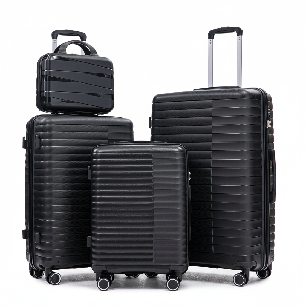 Black PP Luggage - Studio