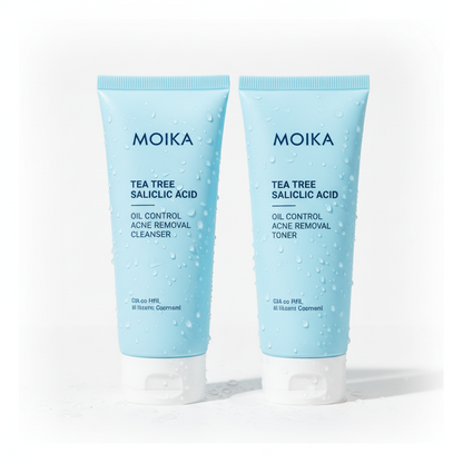 Cleanser & toner close-up