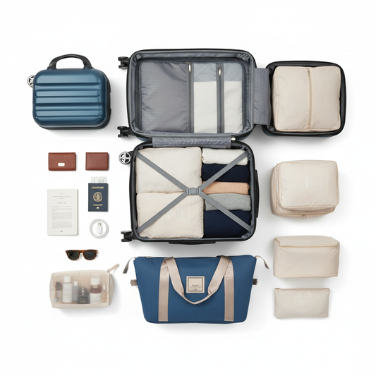 Flat lay overhead