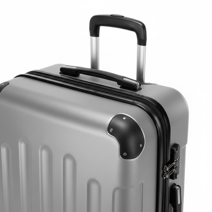 Gray ABS Luggage - Detail