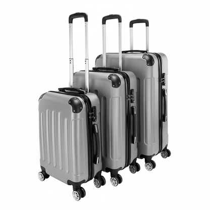 Gray ABS Luggage - Studio