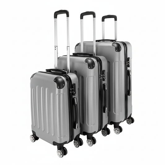 Gray ABS Luggage - Studio