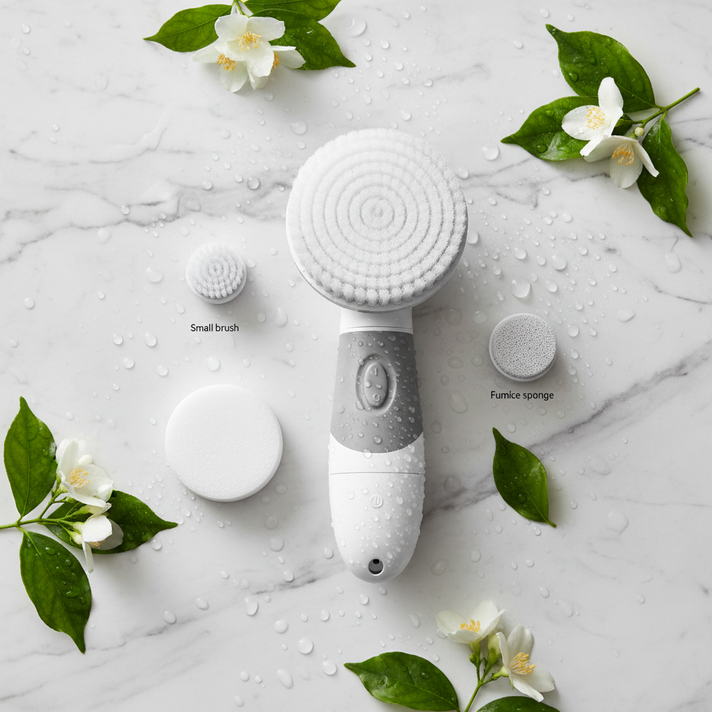 4-in-1 Pore Cleaner - Marble Flat Lay