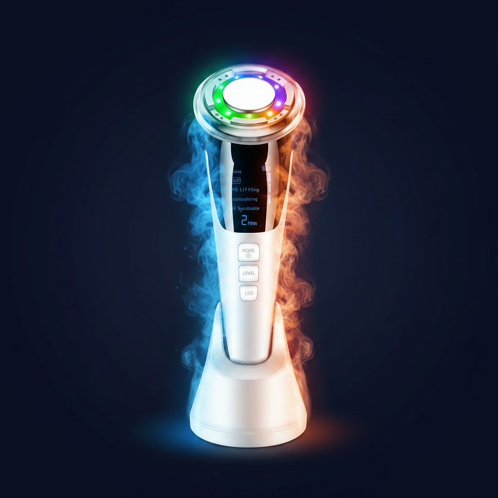 Cold Hot Beauty Instrument - Dark Editorial