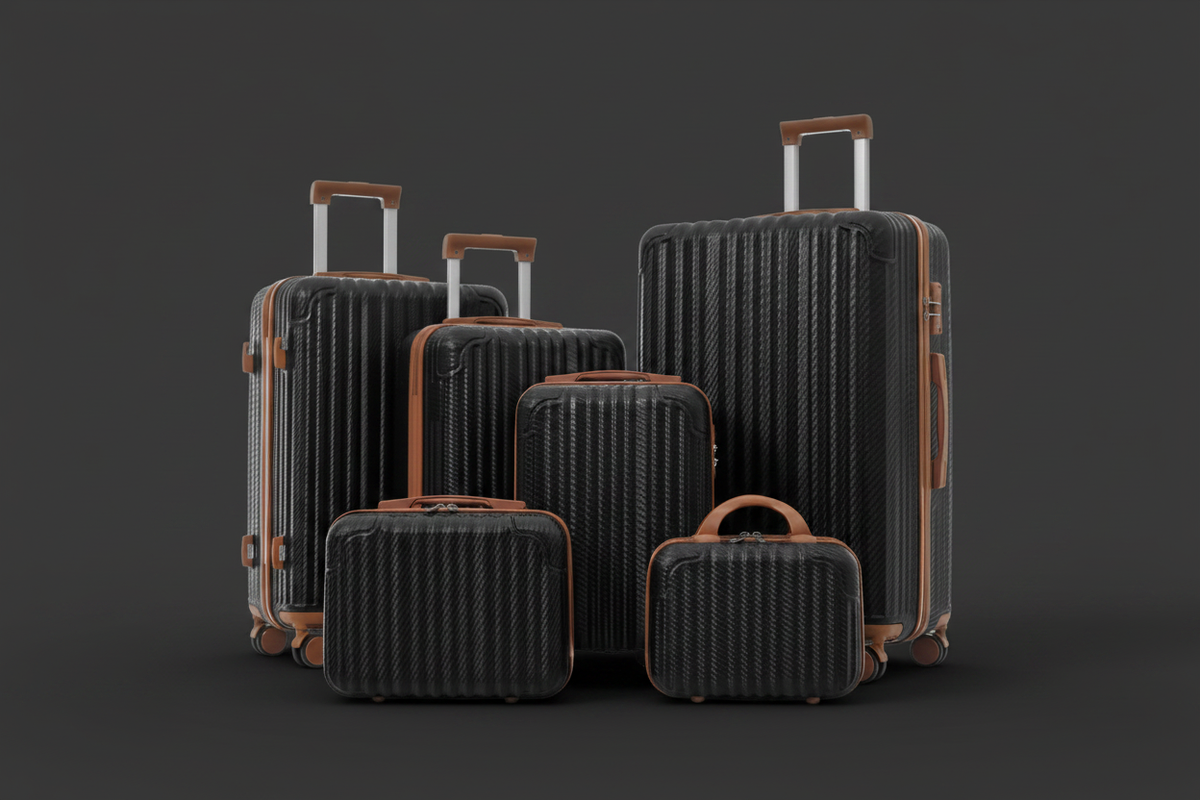 Black Brown 6-Piece Set - Full Collection