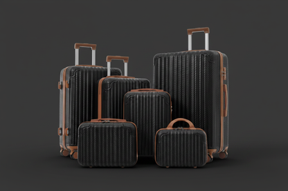 Black Brown 6-Piece Set - Full Collection
