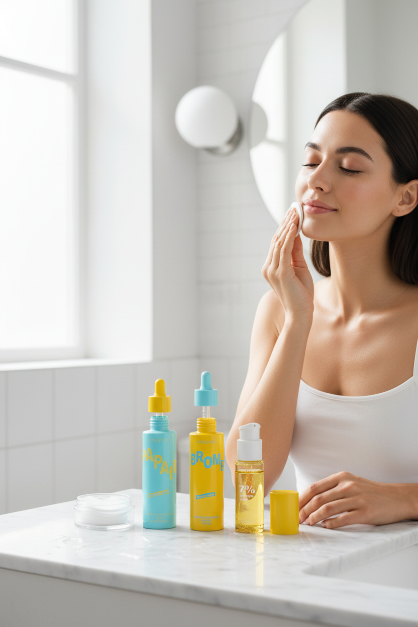 PHOFAY GLYCOLIC ACID AHA EXFOLIATING  BRIGHTENING TONER