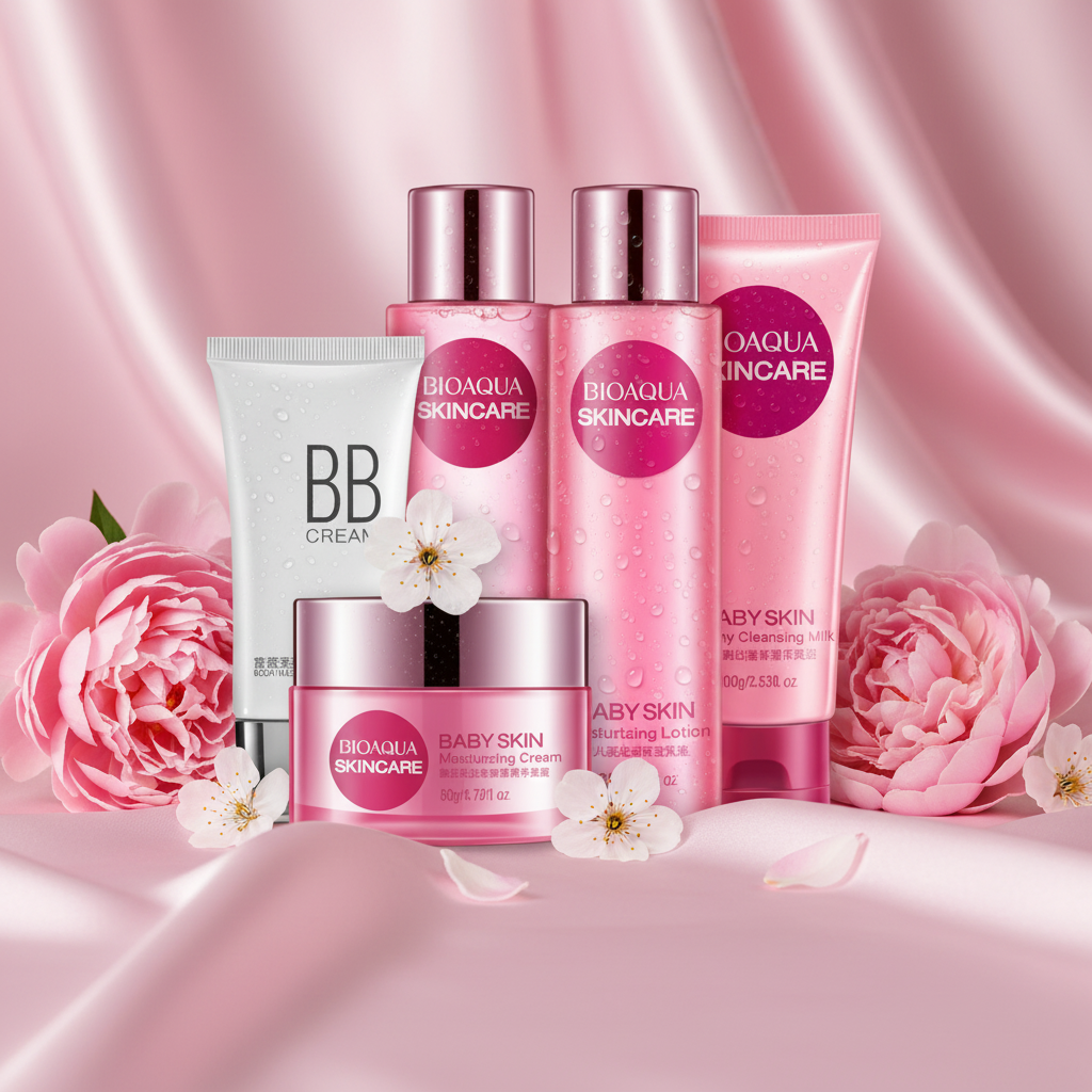 Baby Skin Set - Pink Lifestyle