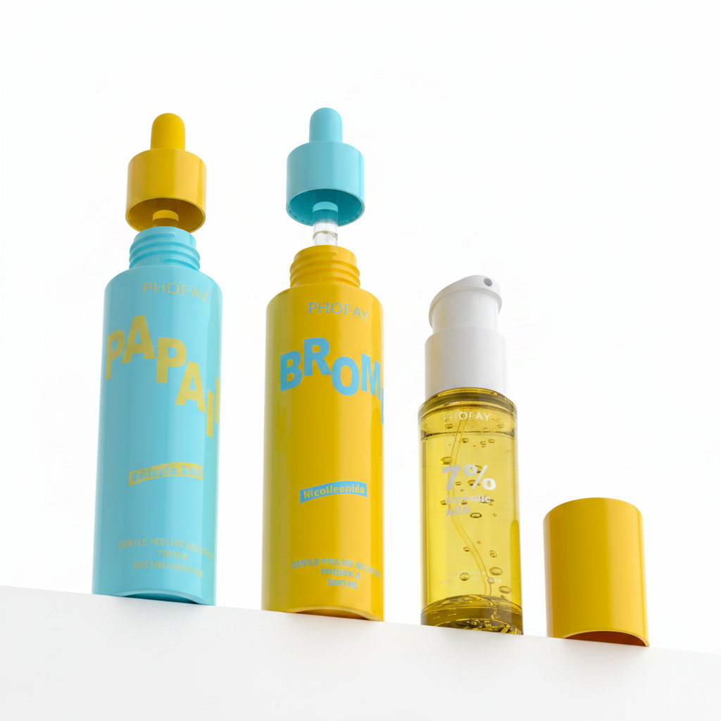 PHOFAY GLYCOLIC ACID AHA EXFOLIATING  BRIGHTENING TONER