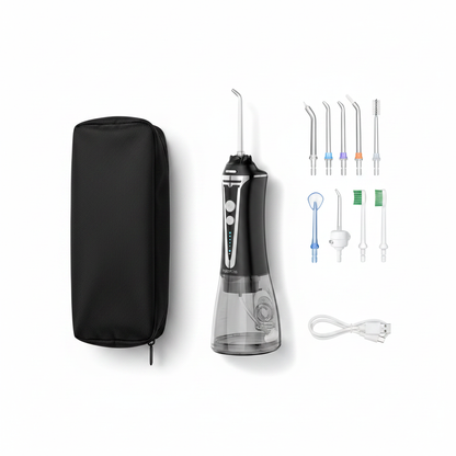 Water Flosser - Travel Flat Lay