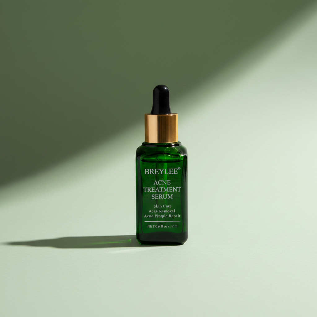 BREYLEE Acne Treatment Serum — sage green campaign