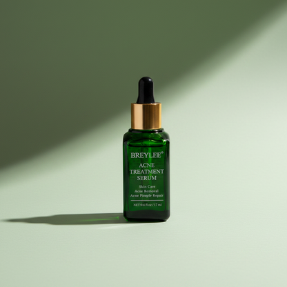 BREYLEE Acne Treatment Serum — sage green campaign