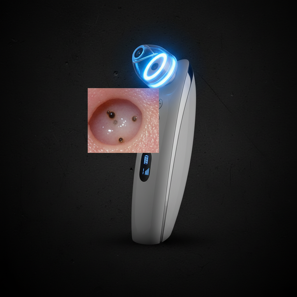 Blackhead Remover - Dark LED Editorial