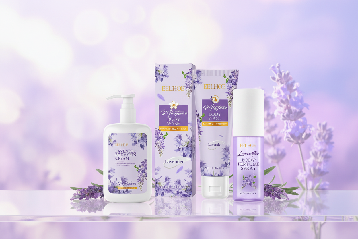Lavender Set Bokeh