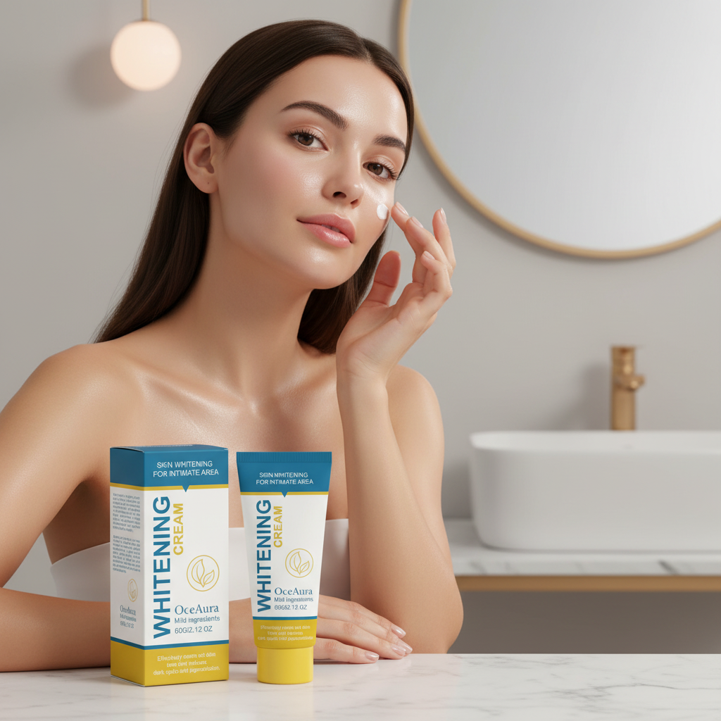 OceAura Whitening Cream - Lifestyle