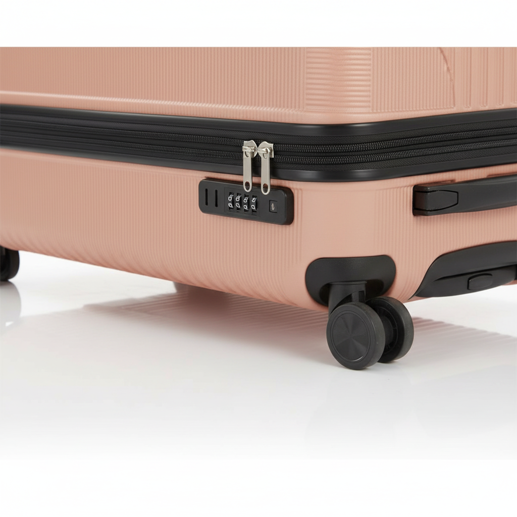 Rose Gold Luggage - Detail