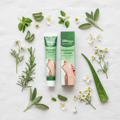 South Moon Psoriasis Cream - Flat Lay