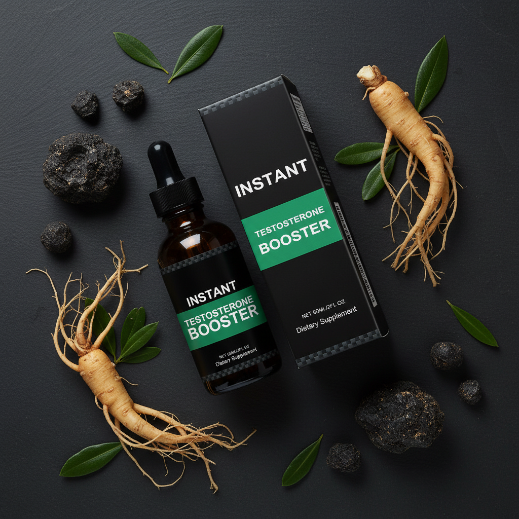 Testosterone Booster - Flat Lay