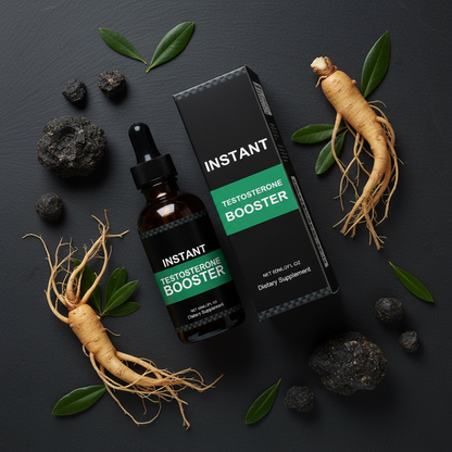 Testosterone Booster - Flat Lay