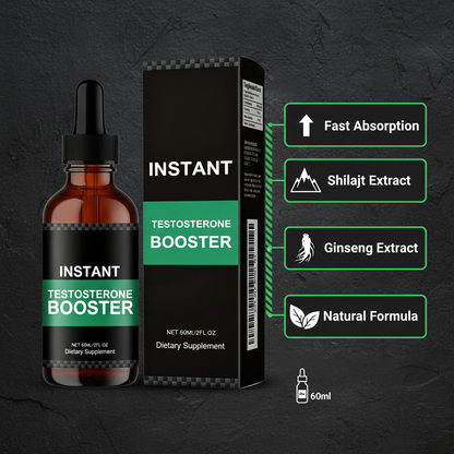 Testosterone Booster - Infographic