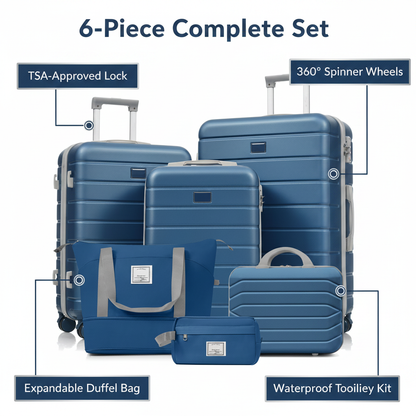 Travelpro Blue - Infographic