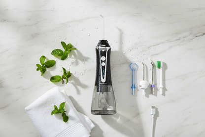 Water Flosser Flat Lay