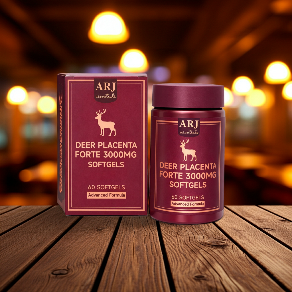Deer Placenta Forte 3000 MG Softgels